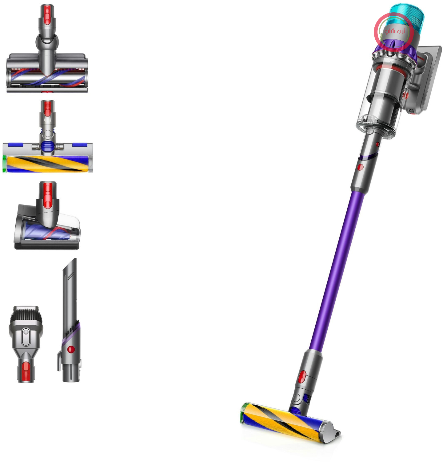 جارو شارژی دایسون انگلستان Dyson Gen5detect Nickel/Violet نیکل/بنفش